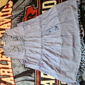 Misslook blue dress in the size large